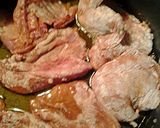 A picture of step 6 of Hungarian Rabbit Paprikash.