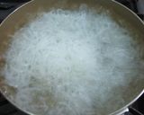A picture of step 2 of Shirataki Noodles with Egg.
