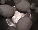 A picture of step 1 of Scotch Eggs for Father's Day.