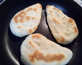 A picture of step 9 of Easy Homemade Naan Bread (Plain or with Basil).