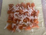 Hojaldre de salmón y quesos