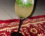 A picture of step 1 of Mint lemonade.