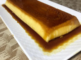 Flan de nata y leche condensada