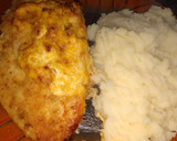 Foto del paso 5 de la receta: Milanesa rellena con cheddar, jamón y queso ! 🤤