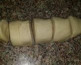 A picture of step 1 of Crunchy shami roll.