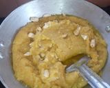 A picture of step 7 of Thiruvaiyaru Asoka Halwa.