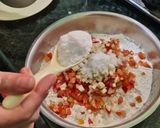 A picture of step 3 of Chawal ke Aate ki Spicy Roti.