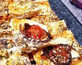 Une image de l'étape 6 de Feuilletés apéritifs fromage brie tomate chèvre 😋 #tablierdor2023.