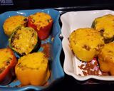 A picture of step 8 of Mexi Stuffed Peppers.