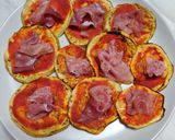 Foto del passaggio 1 della ricetta Pizzette di melanzane
