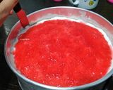 Foto langkah ke 9 dari resep No Bake Cheesecake (Cheesecake tanpa oven).
