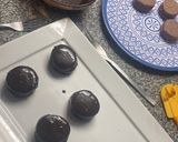 Foto del paso 3 de la receta: Alfajorcitos de chocolate 🍫 🩷