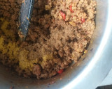 A picture of step 5 of Minced Meat n Egg#Theme Challenge.