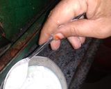 A picture of step 6 of Mango Uduku Pachadi.