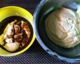 Foto langkah ke 5 dari resep Mocca Marble Pound ake.