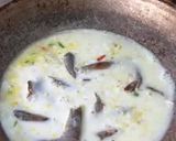 Gambar langkah 3 resipi Masak lemak cili api pucuk paku & udang.