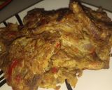 A picture of step 4 of Meat and egg.
