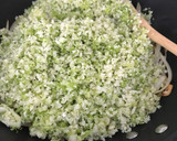 Foto del paso 3 de la receta: Arroz cremoso de brócoli y coliflor