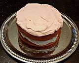 White Butter Cake with Strawberry and Blueberry Whipped Cream recipe step 13 photo
