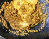 Foto langkah ke 6 dari resep Nasi Telur Spesial Dengan Ebi dan Lobak Manis.