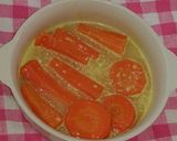 A picture of step 2 of Easy Glazed Carrots! Just 3 Minutes in the Microwave.
