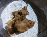 A picture of step 1 of Peanuts Butter Cookies.