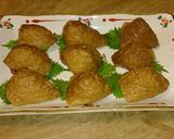 A picture of step 6 of Sushi Balls With Twice the Sashimi.