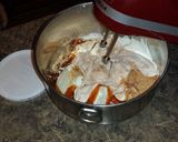 A picture of step 5 of The BEST taco dip ever.