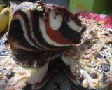 Foto langkah ke 9 dari resep Zebra Cake Marmer Putih Telur.