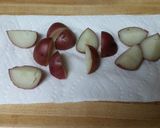A picture of step 1 of Easy Pan Roasted Potatoes.