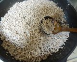 A picture of step 4 of Shio-koji Soboro.