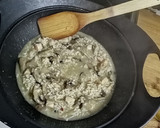 Foto del paso 5 de la receta: Risotto de champiñones, pollo y jamón🍄🍗🐽