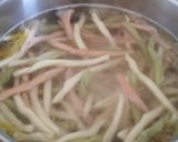 A picture of step 3 of Sausage and Turkey Tri-Coloured Pasta.