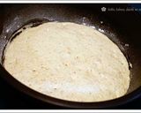 A picture of step 2 of Chewy Crumpets.