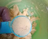 Foto langkah ke 3 dari resep Palm Cheese Eggless Gluten Free No Mixer.