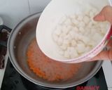 Hình bước làm 1 của món Cơm chiên chả trứng