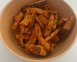 Foto del paso 4 de la receta: Chips de batata en freidora de aire