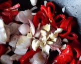 Sig's Okra with Tomatoes and Italian Sweet Peppers recipe step 2 photo