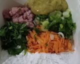 Foto langkah ke 2 dari resep Siomay Udang Sayur Saus Bayam Belimbing Wuluh.