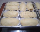 Foto langkah ke 7 dari resep Roti isi pisang coklat lembut.