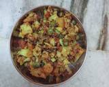 Aalu gobi recipe step 5 photo