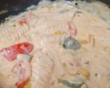 A picture of step 4 of Peri Peri Pasta.
