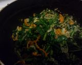 A picture of step 12 of NFL Halftime Peppered Kale.