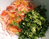 A picture of step 2 of Easy Ancient Indian Salad.