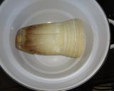 A picture of step 1 of Bamboo Shoot Rice (Takenoko Takikomi Gohan).