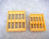 A picture of step 4 of Moroccan Chebakia (Sesame Cookies with Honey) for Ramadan.