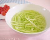 大黃瓜涼麵的食譜步驟4照片