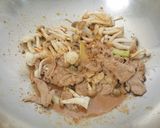 腐乳蕈菇燒肉冬粉的食譜步驟4照片