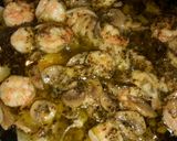 A picture of step 10 of Penne with Shrimp in Pesto Sauce..