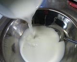 A picture of step 18 of Easy Tri-Colored Diamond-Shaped Bavarois.